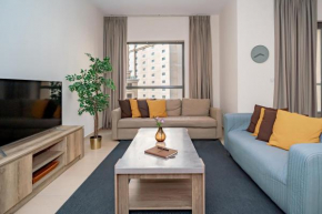 HiGuests - Modern Apt in JBR with Pool, Gym, and Kid's Area